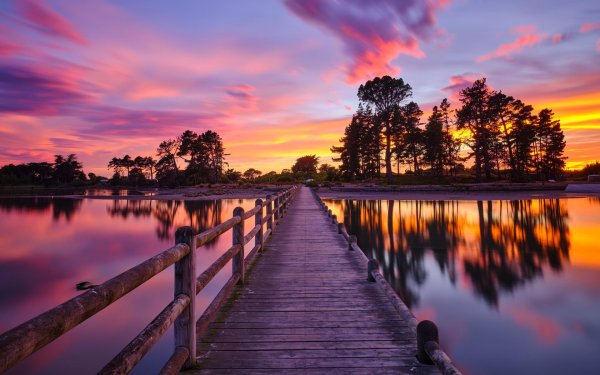 закат красивый