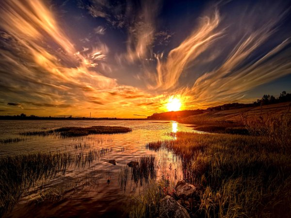 самые красивые закаты