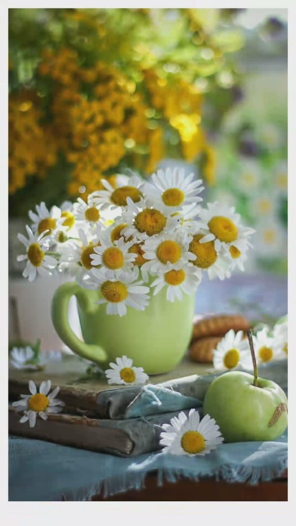 цветы утренние