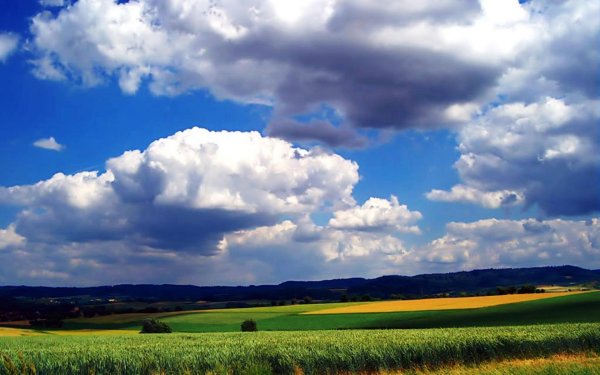 красивые облака