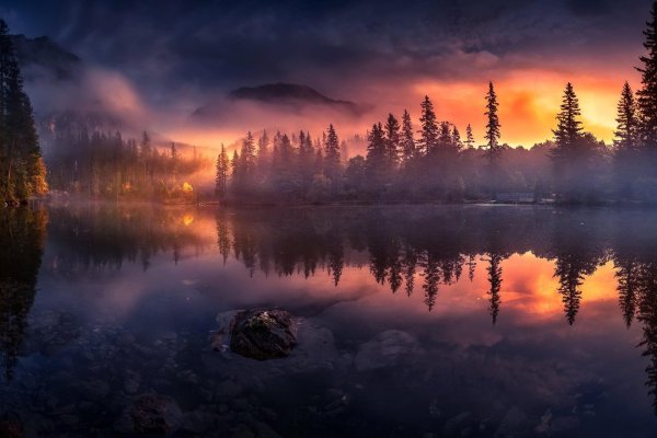 озеро лазурное ергаки