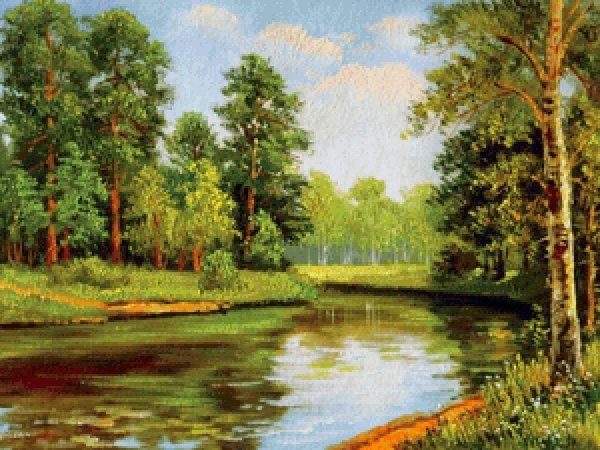 живопись природа