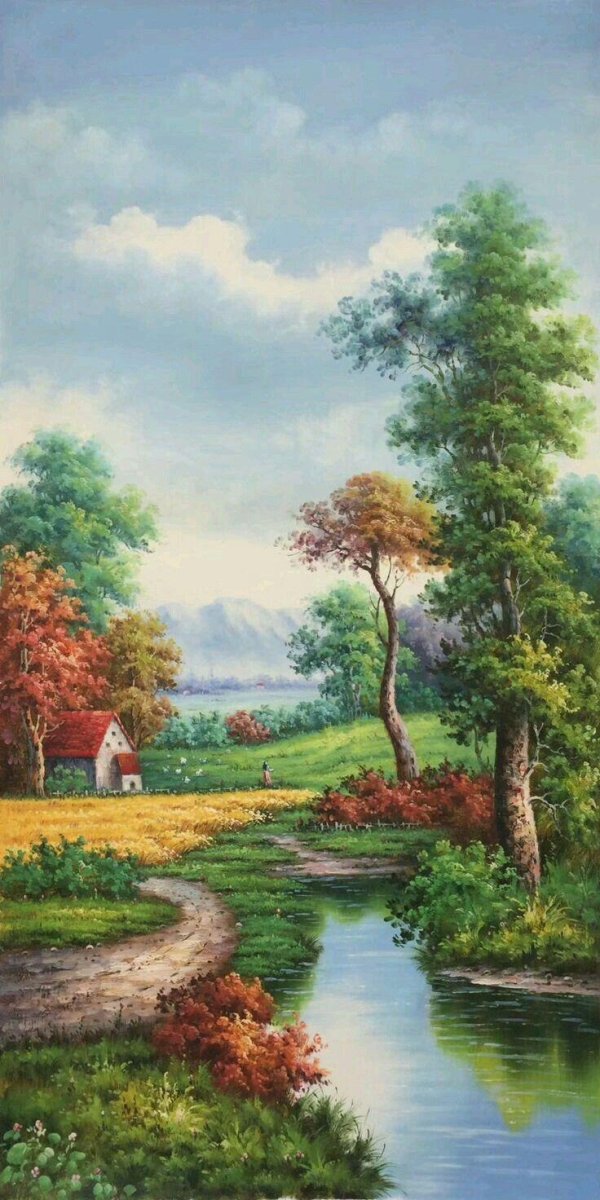 живопись природа