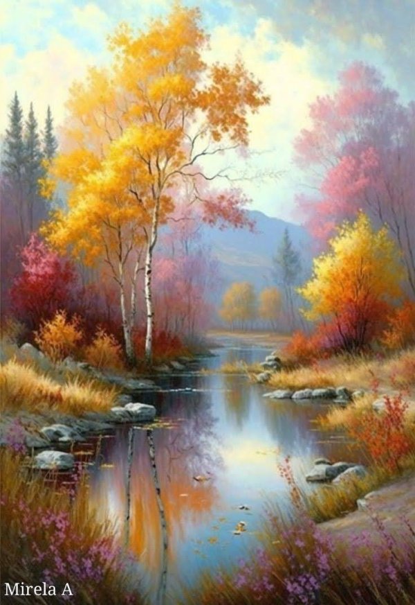 живопись природа