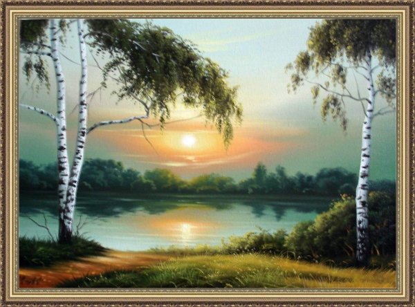 пейзажи с березами