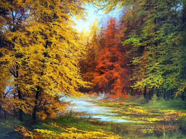 художник кораблева елена николаевна осень