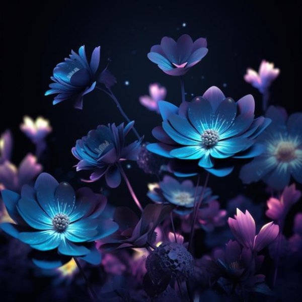 цветочные фоны