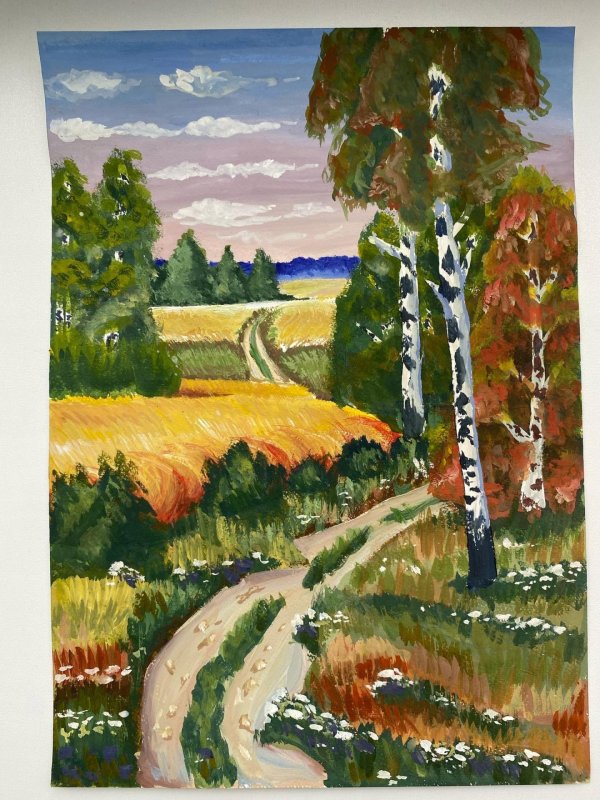 пейзаж родной земли