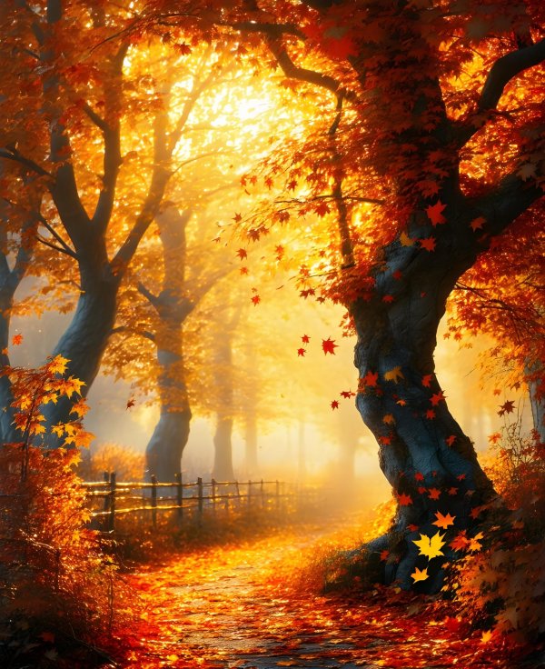 осенние пейзажи