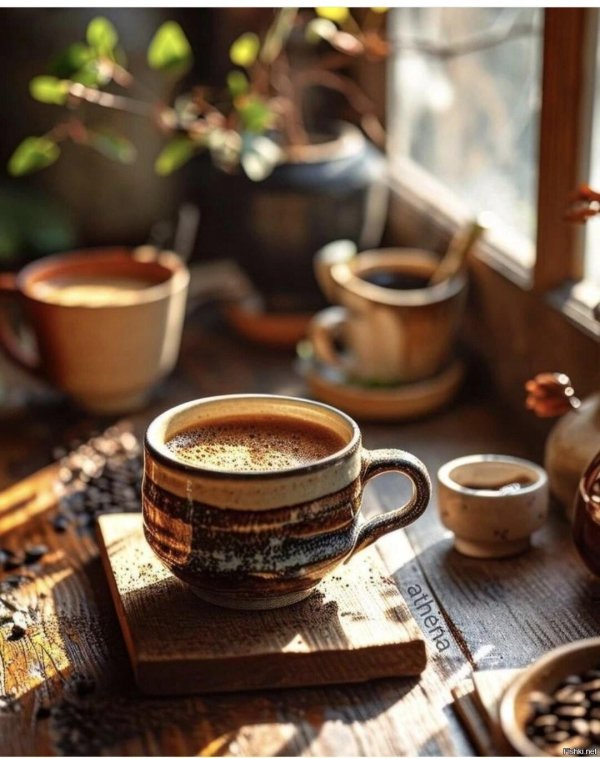 уютное кофе