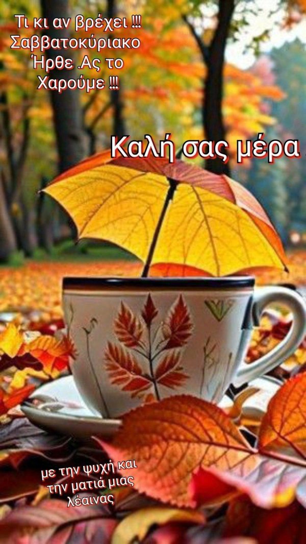 доброго утра осеннего