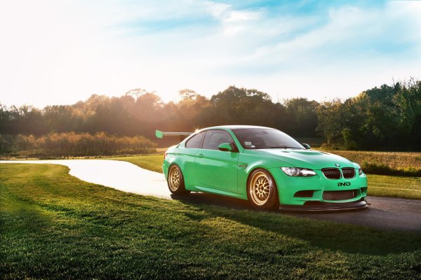 bmw e92 green