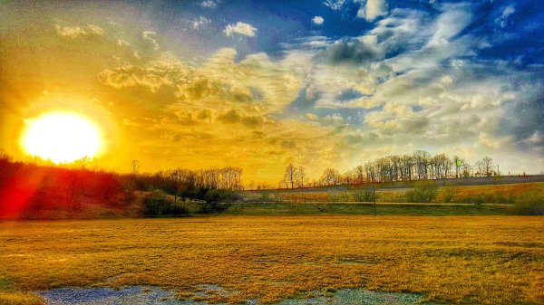 солнца рассвет