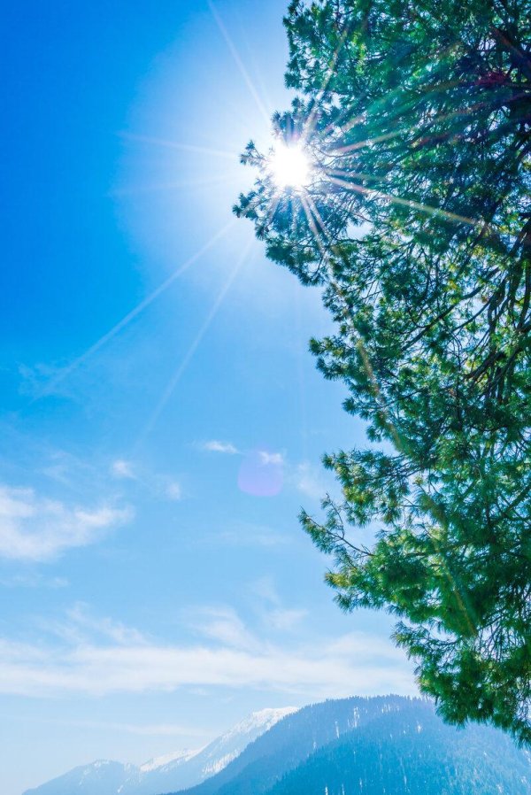 солнечное небо