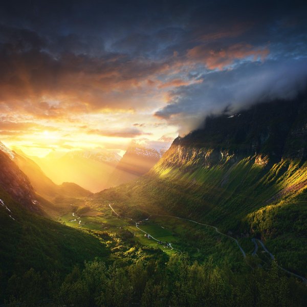 фьорды норвегии