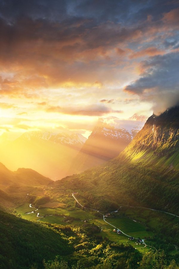 красивые пейзажи гор