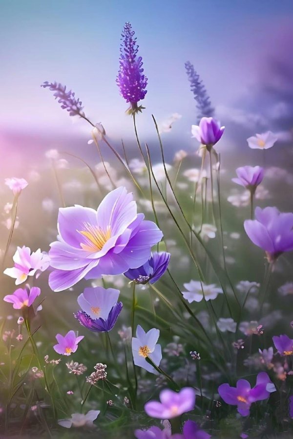 красивая цветок