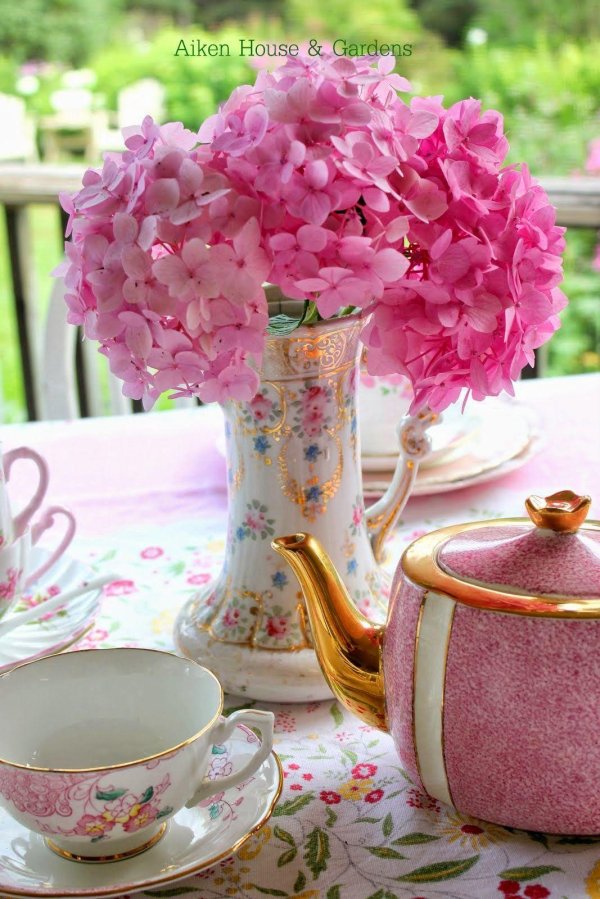 чай розовый