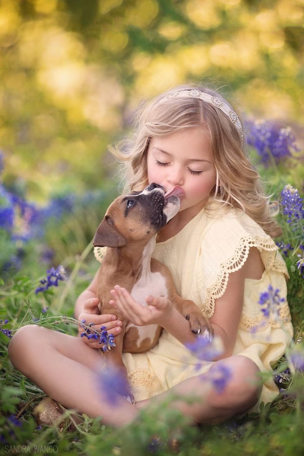 обработка детских фотографий