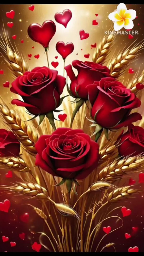 красивая цветок