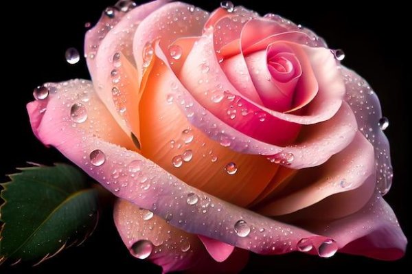 роза крупным планом