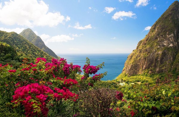 остров сентлюсия карибы