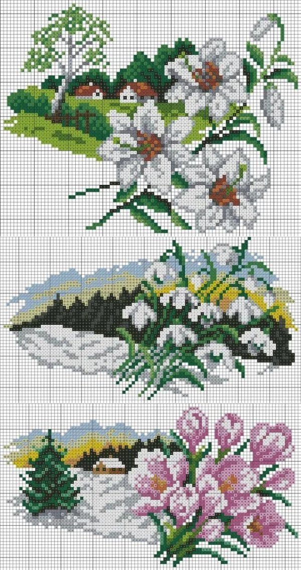 вышивка крестик