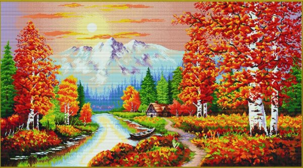 пейзажи осенние