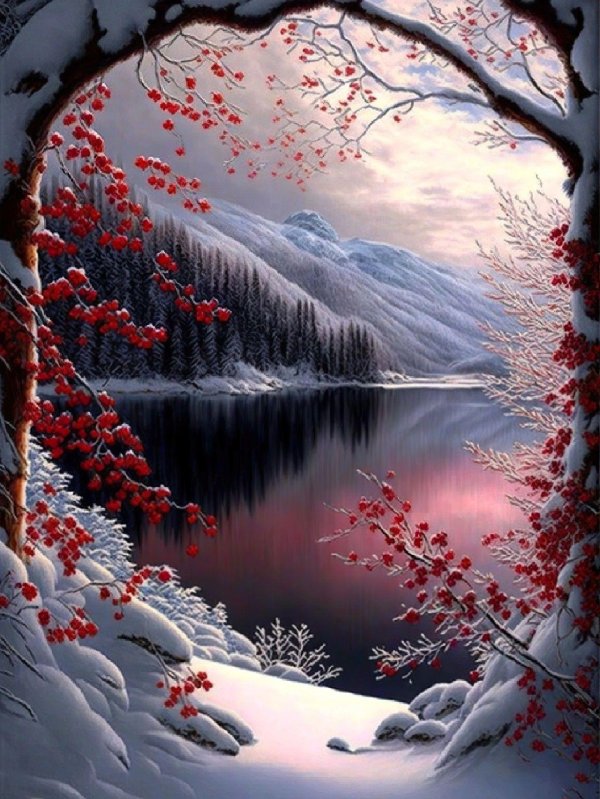 живопись природа