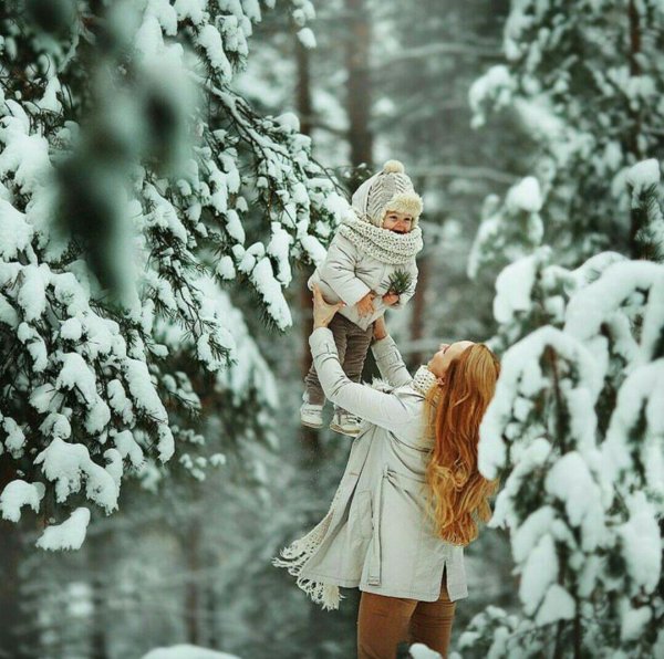 зимние фотосессии