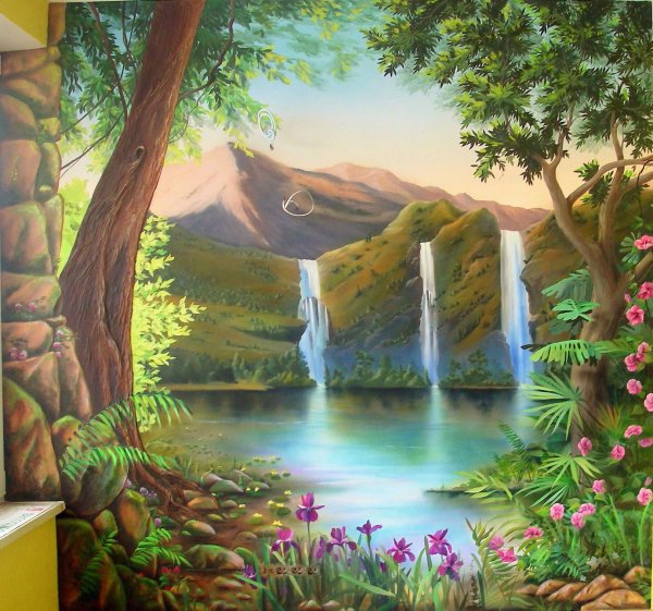 роспись стен