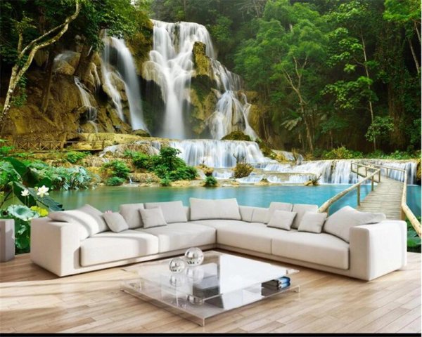 фотообои водопад