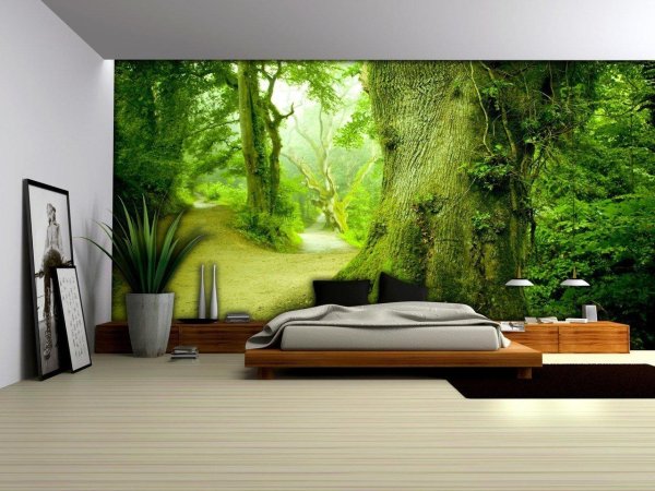 интерьер спальной