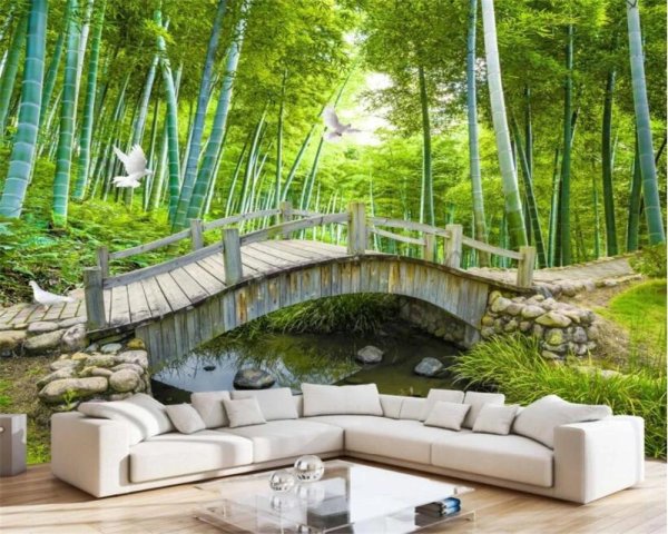 бамбуковый мостик