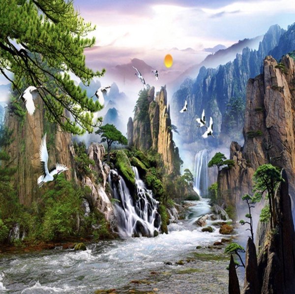 сказочный пейзаж