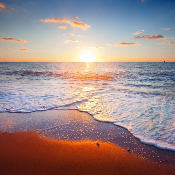 море с солнцем
