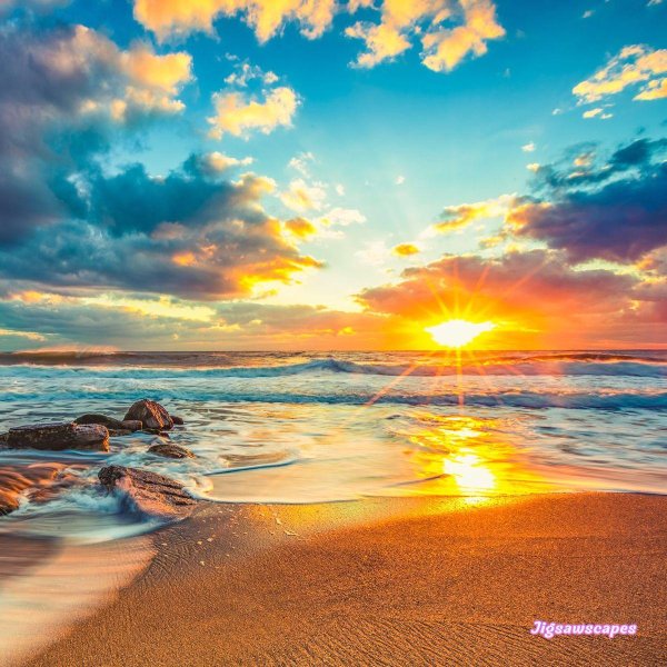 океан закат