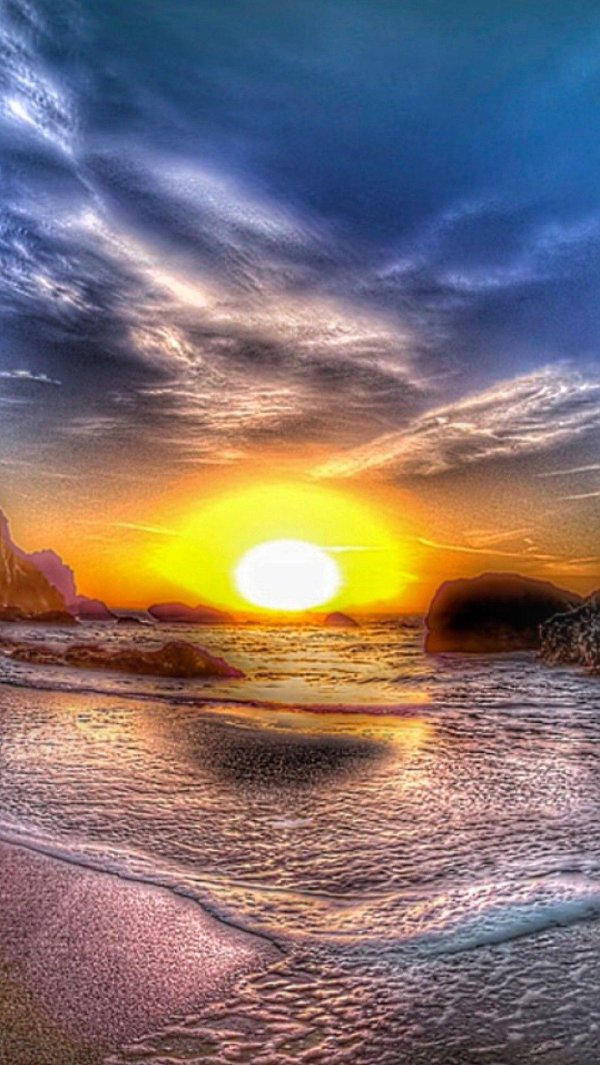 пляжный пейзаж