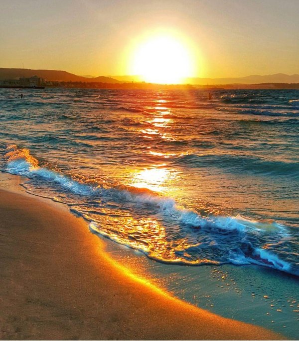 Природа море солнце