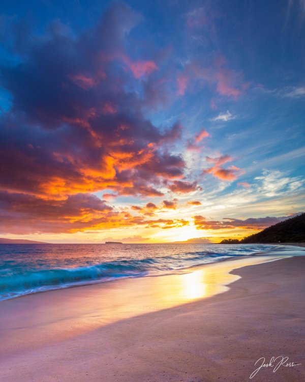 закат красивый