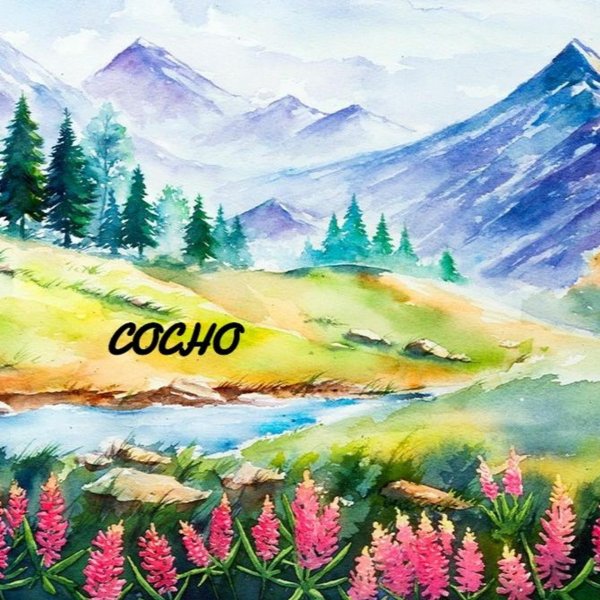 горы акварелью поэтапно