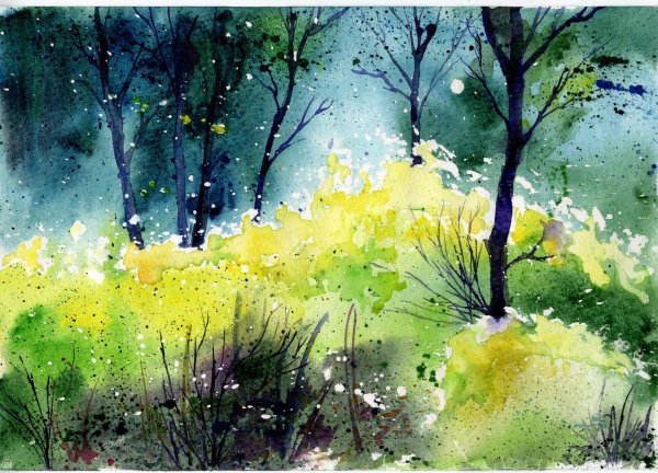 евгений гавлин акварель