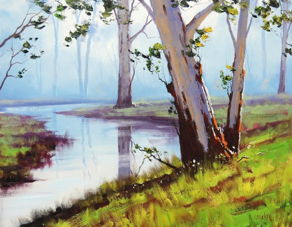 австралийский пейзажист graham gercken