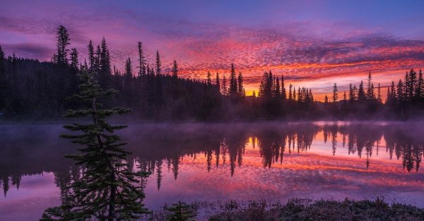 озеро лазурное ергаки