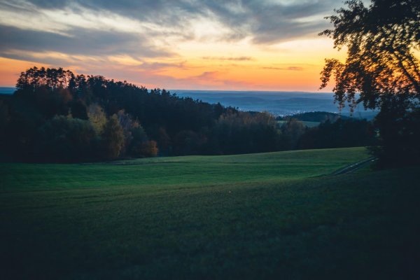 сумерки природа