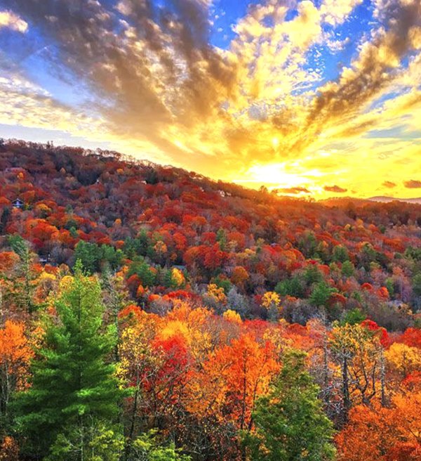 осенний восход