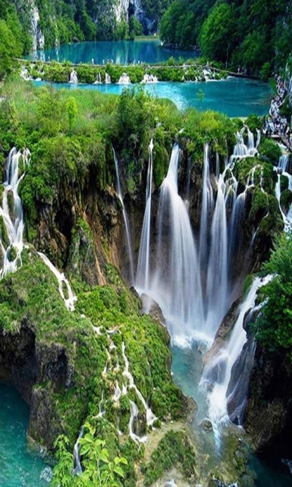 beautiful waterfall