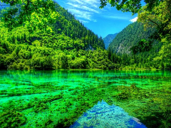 долина цзючжайгоу китай