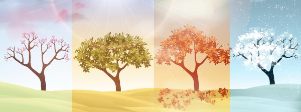 весна зима лето осень