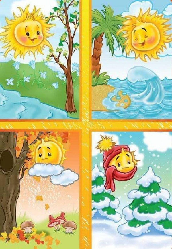 По временам года природа